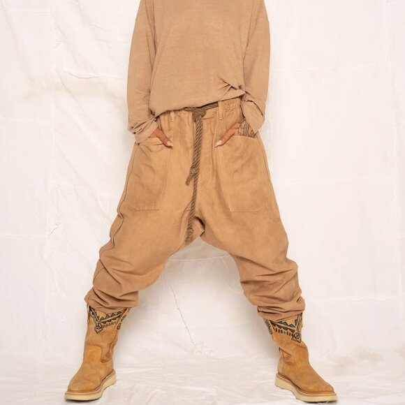 NWT Dr Collectors P63 Fatigue Pants Uneven Dye Sandstorm Size M